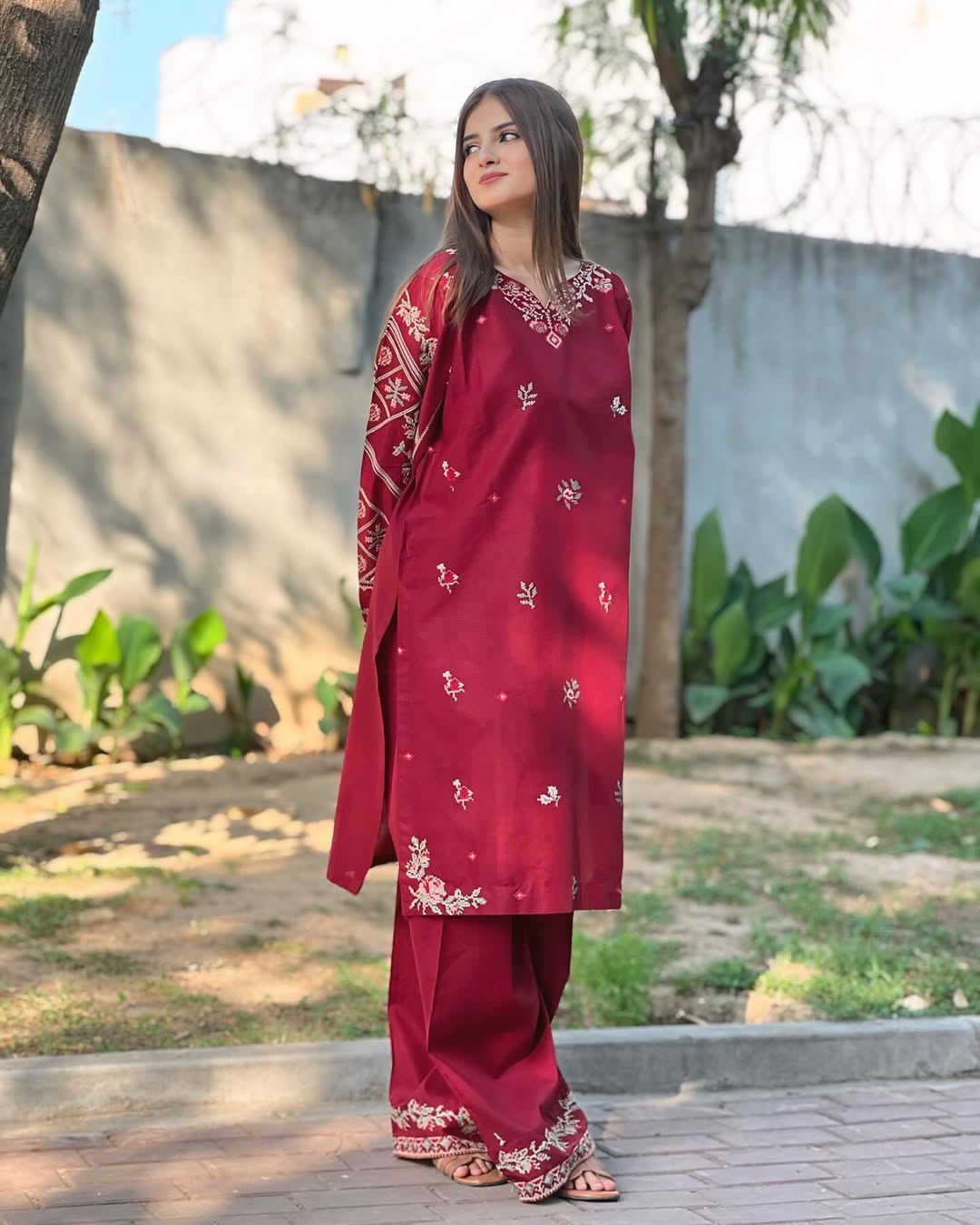 *NW FASHION EMBROIDERY 2PC (FARSHI)*