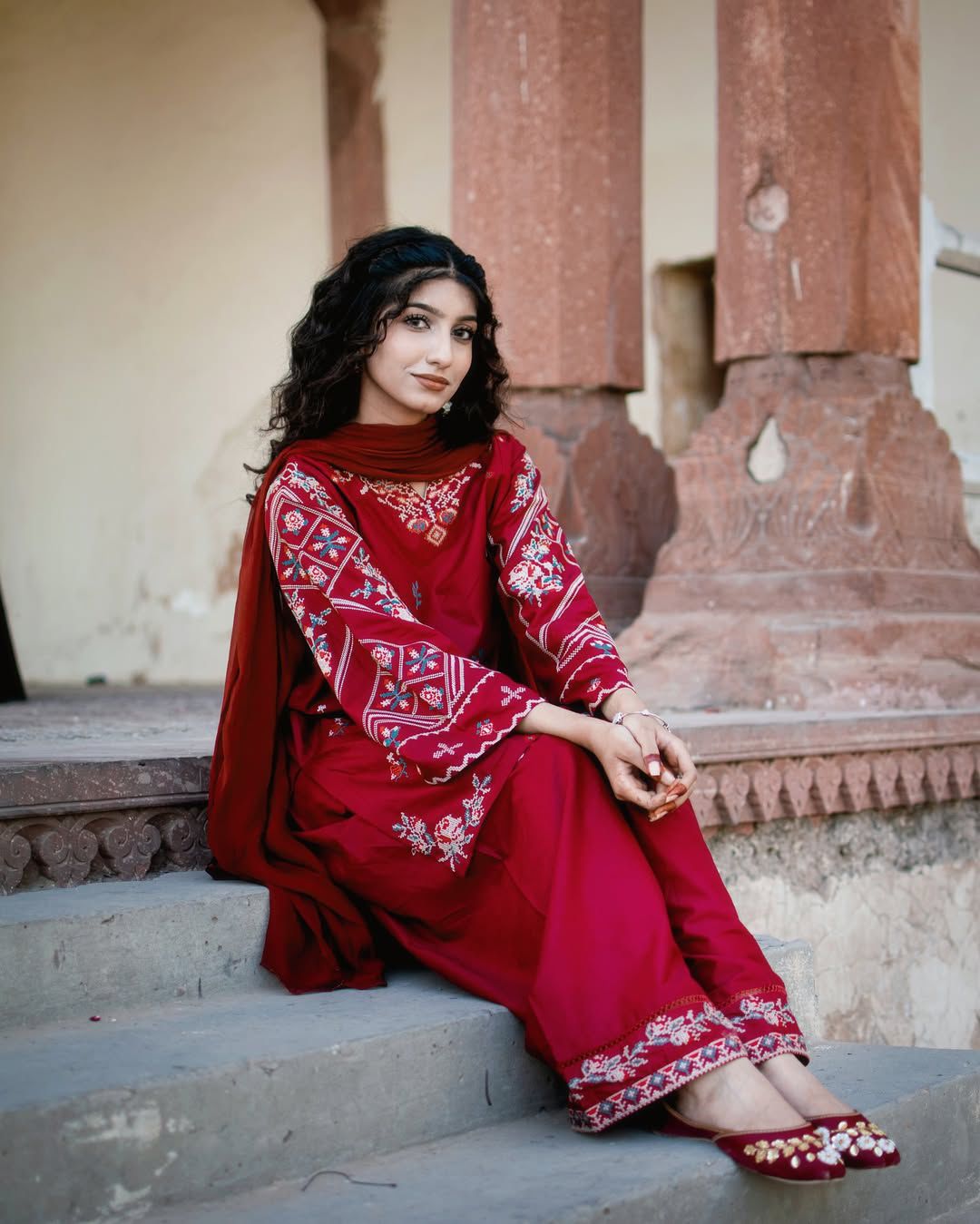 *NW FASHION EMBROIDERY 2PC (FARSHI)*