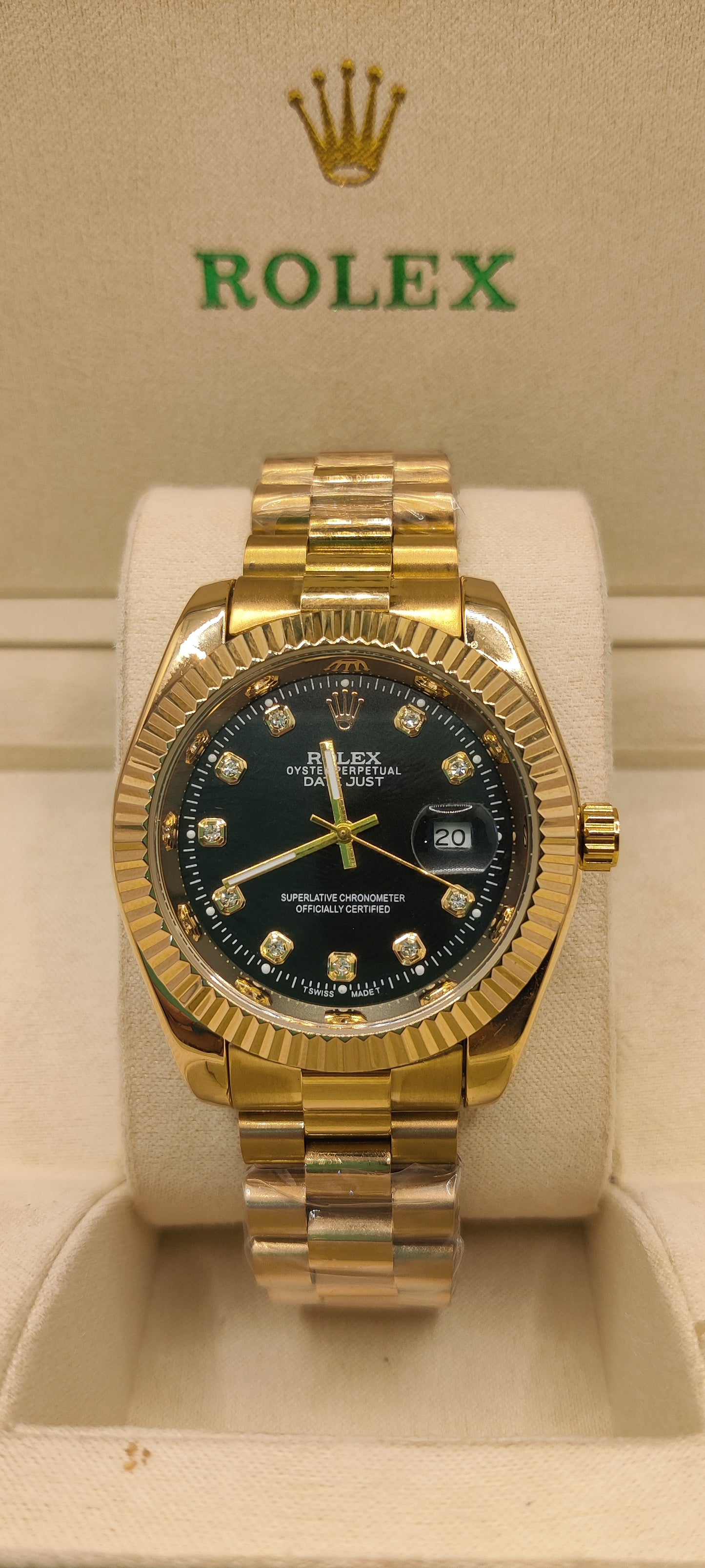 Automatic Date-just 36 Black Dial