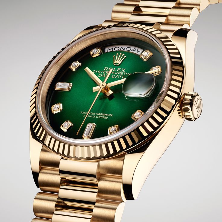 Rolex Oyster Perpetual Day-Date – Green Dial
