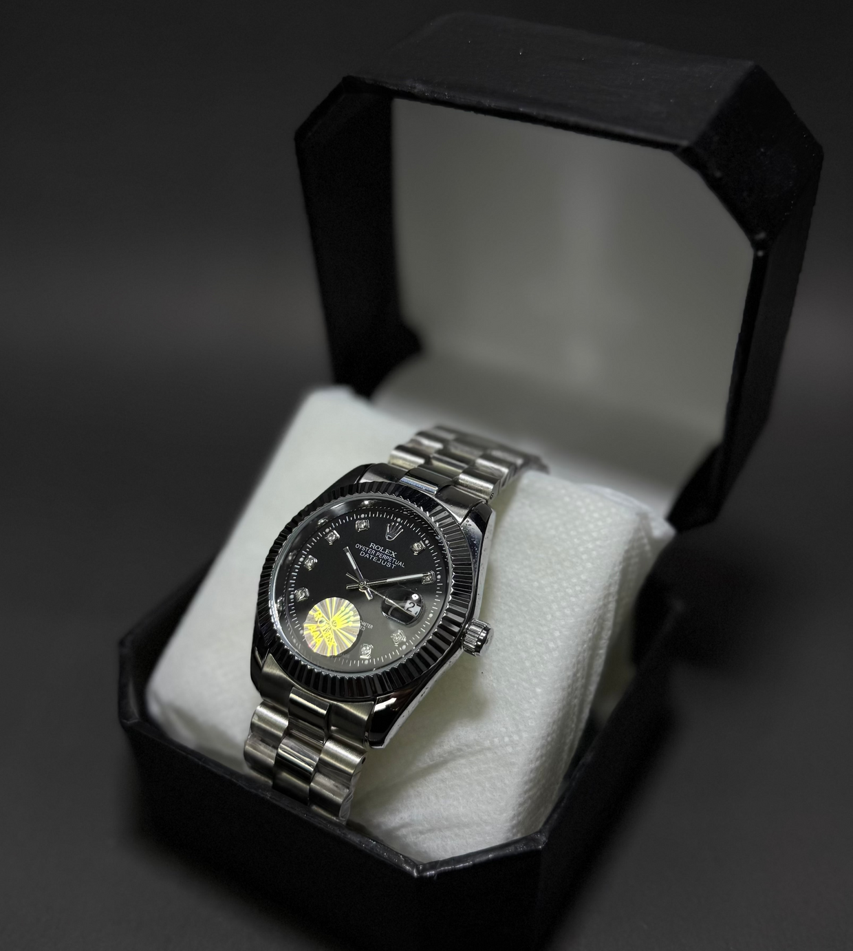 Rolex Oyster Black Date Only