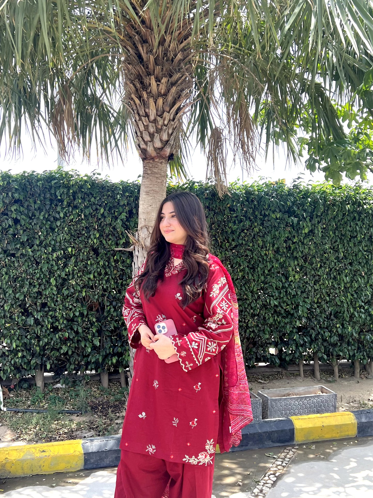*NW FASHION EMBROIDERY 2PC (FARSHI)*