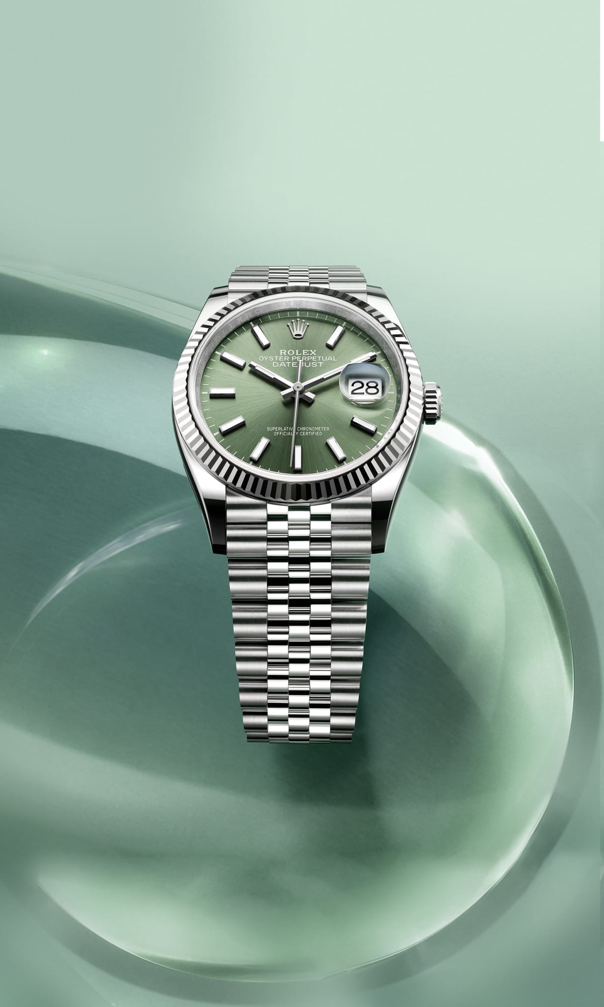 Rolex Datejust 41 Mint Green Dial