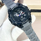 PARHO Dual Analog + Digital Display Sports Watch