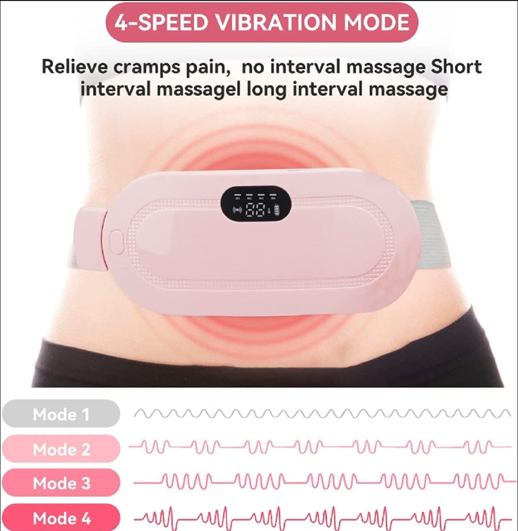 PERIOD CRAMP RELIEF BELT Portable Menstrual Heating Pad