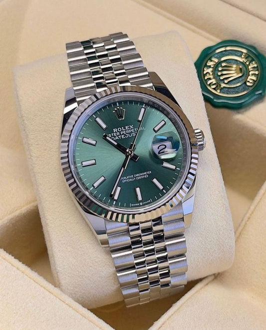 Rolex Datejust 41 Mint Green Dial