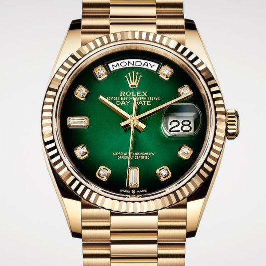 Rolex Oyster Perpetual Day-Date – Green Dial