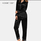 Silk Night Dress for Women & Girls – Plain Silk Night Suit | Soft Sleepwear Set"