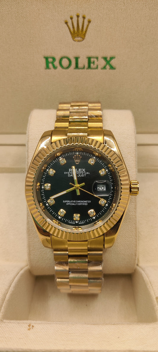 Automatic Date-just 36 Black Dial