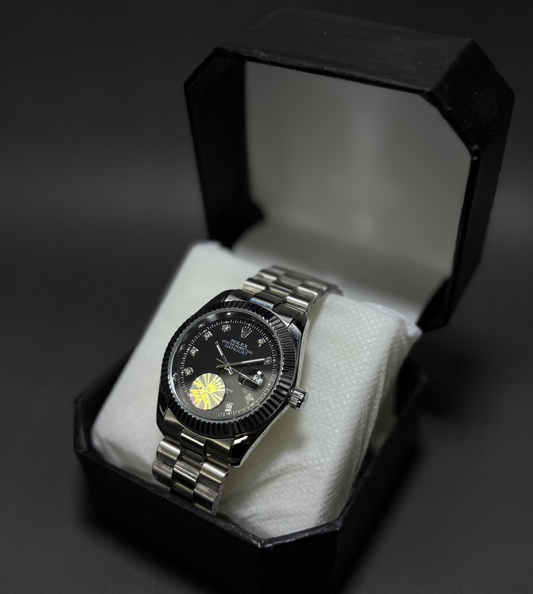 Rolex Oyster Black Date Only